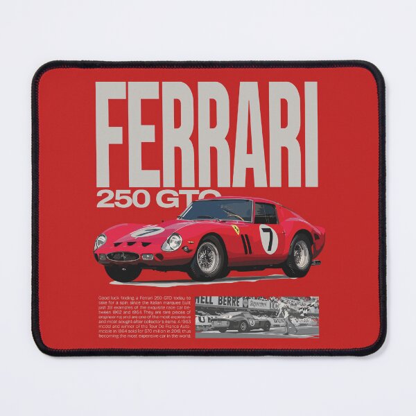 Item preview, Vintage Classic Car Ferrari 250 GTO designed and sold by PrintCarClub.