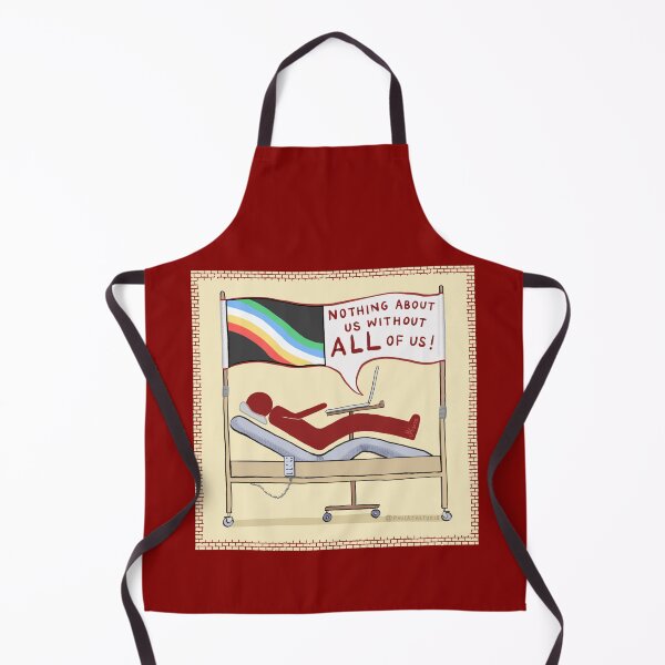 Item preview, Disability pride, nothing about us without us designed and sold by PaulaJKnight .