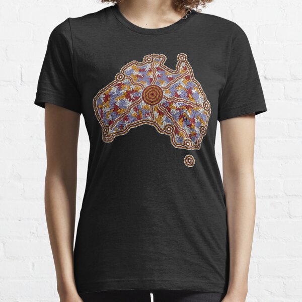 Aboriginal Australia - Authentic Aboriginal Art Essential T-Shirt