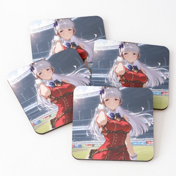 Item preview, Uma Musume Pretty Derby Gold Ship Anime Girl Racing Stage Night Lights designed and sold by Raslbazola.