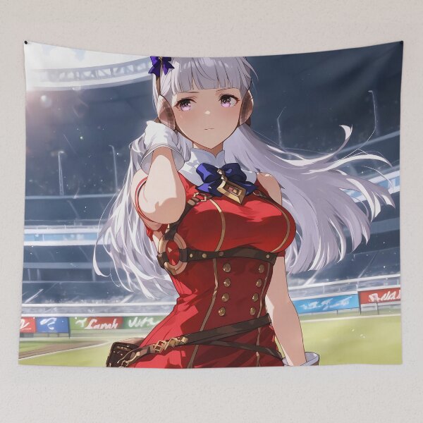 Item preview, Uma Musume Pretty Derby Gold Ship Anime Girl Racing Stage Night Lights designed and sold by Raslbazola.