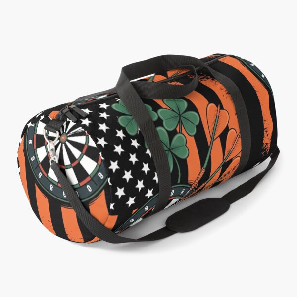 Item preview, Shamrock US Flag St. Patrick_s Day Dart Board designed and sold by SyncSusscess.