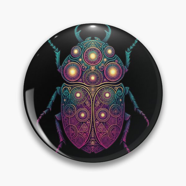 Item preview, Multi-Eyed Cosmic Beetle Beast: Surreal Bizzare Creature designed and sold by SebastianSpace.