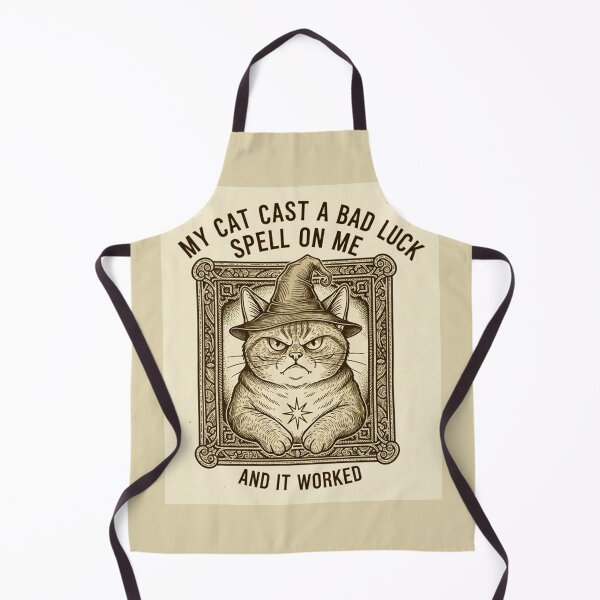 Item preview, My Witch Cat Cast a Spell on Me and It Worked designed and sold by plastikelectrik.