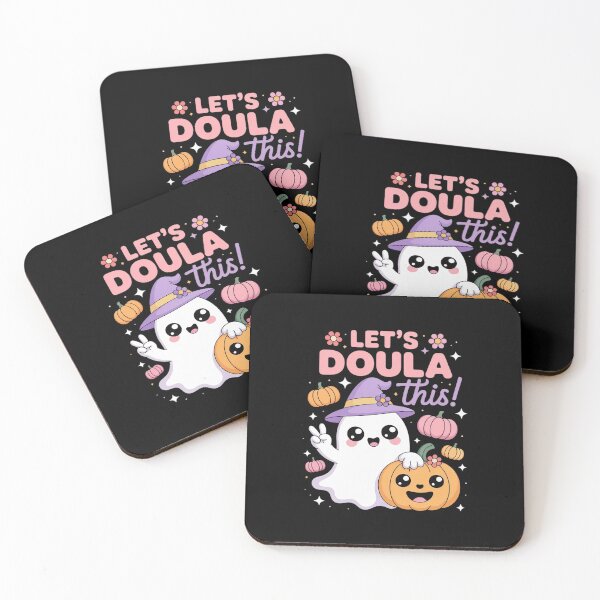 Item preview, Let's Doula This Ghost Pumpkin Midwife Postpartum Halloween designed and sold by TechnicalSara.