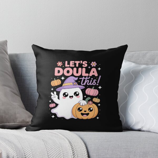 Item preview, Let's Doula This Ghost Pumpkin Midwife Postpartum Halloween designed and sold by TechnicalSara.