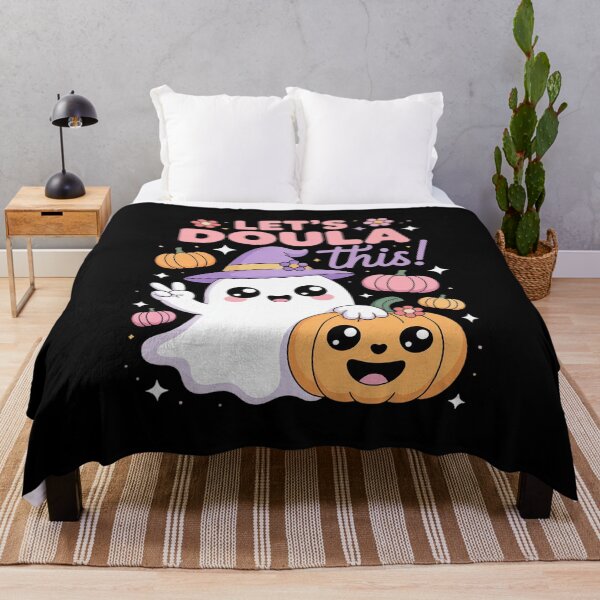 Item preview, Let's Doula This Ghost Pumpkin Midwife Postpartum Halloween designed and sold by TechnicalSara.