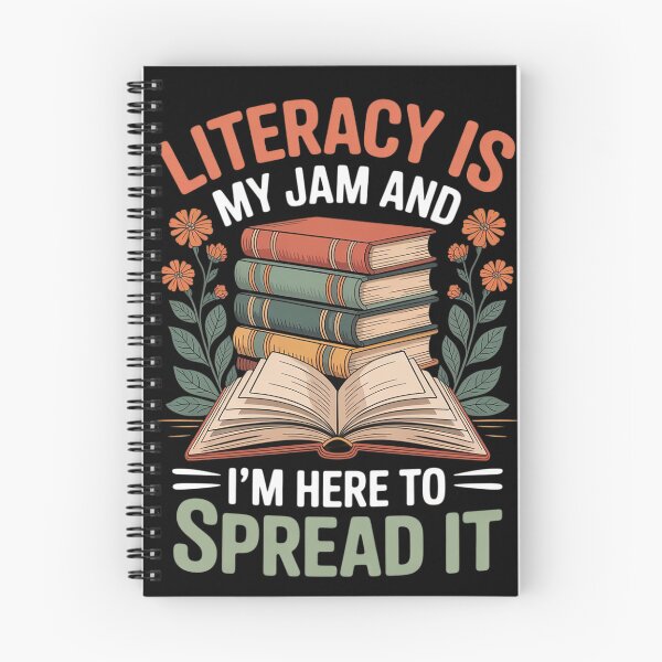 Item preview, Literacy Is My Jam And I’m Here To Spread it  designed and sold by NailMolisa.