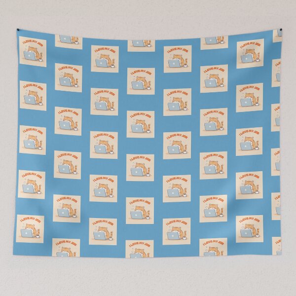 Item preview, I love my job designed and sold by AppleMe.