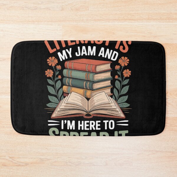 Item preview, Literacy Is My Jam And I’m Here To Spread it  designed and sold by NailMolisa.