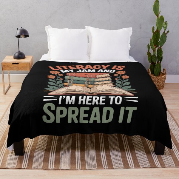 Item preview, Literacy Is My Jam And I’m Here To Spread it  designed and sold by NailMolisa.