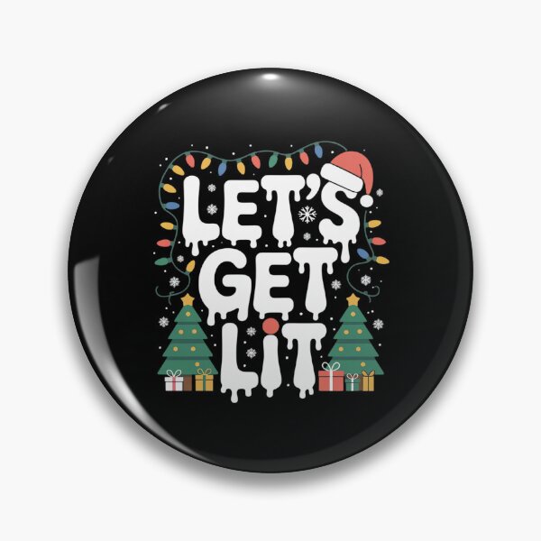 Item preview, Let's Get Lit Christmas Xmas Party Holiday Drinking designed and sold by TechnicalSara.