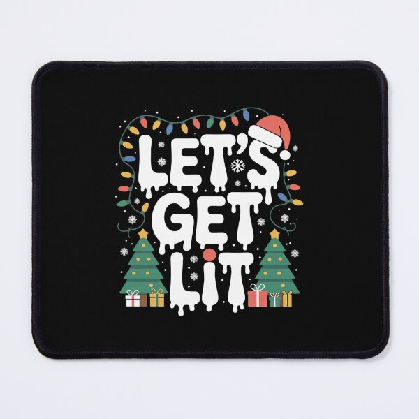 Item preview, Let's Get Lit Christmas Xmas Party Holiday Drinking designed and sold by TechnicalSara.