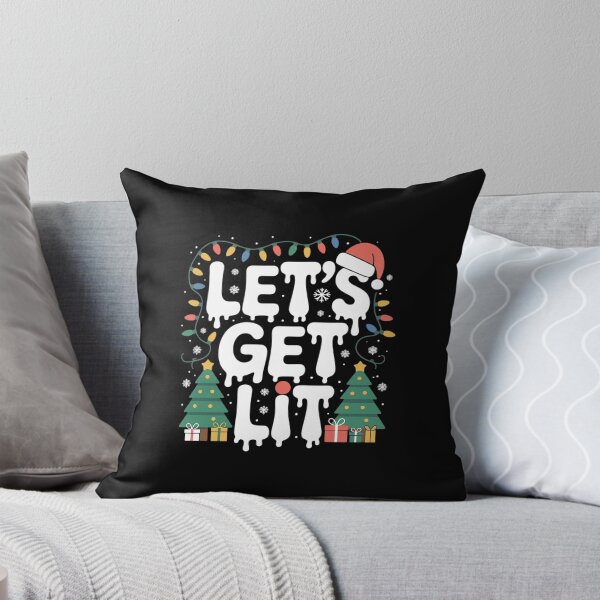 Item preview, Let's Get Lit Christmas Xmas Party Holiday Drinking designed and sold by TechnicalSara.