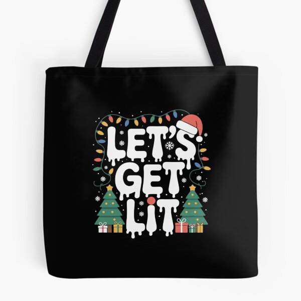 Item preview, Let's Get Lit Christmas Xmas Party Holiday Drinking designed and sold by TechnicalSara.