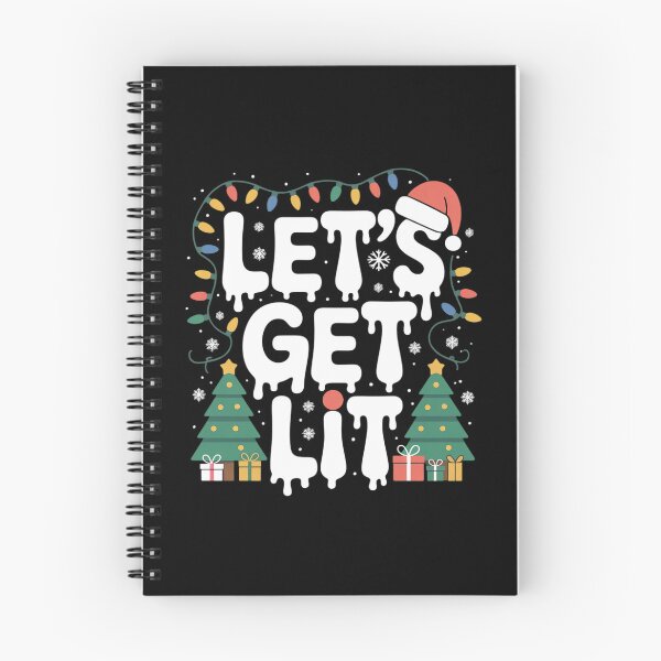 Item preview, Let's Get Lit Christmas Xmas Party Holiday Drinking designed and sold by TechnicalSara.