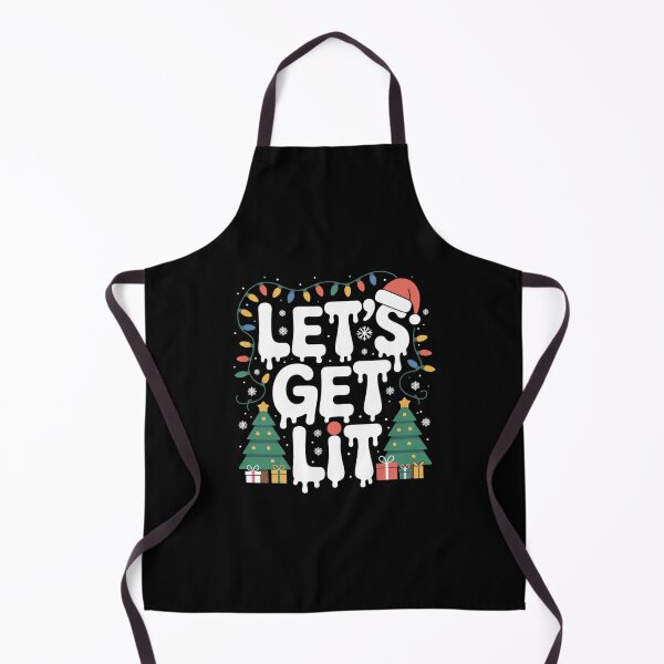 Item preview, Let's Get Lit Christmas Xmas Party Holiday Drinking designed and sold by TechnicalSara.