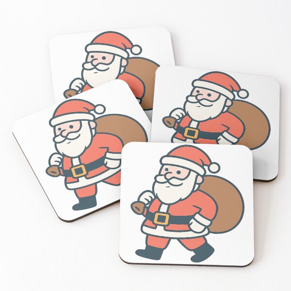 Item preview, Festive Santa Character Vector Art designed and sold by mbmstores.
