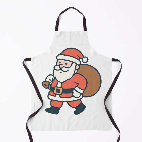 Item preview, Festive Santa Character Vector Art designed and sold by mbmstores.