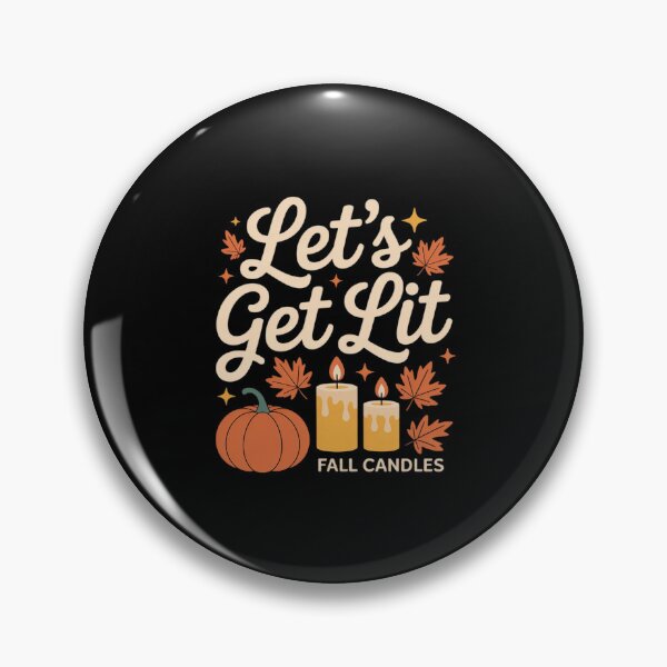 Item preview, Let's Get Lit Fall Scented Candles Autumn Thanksgiving designed and sold by TechnicalSara.