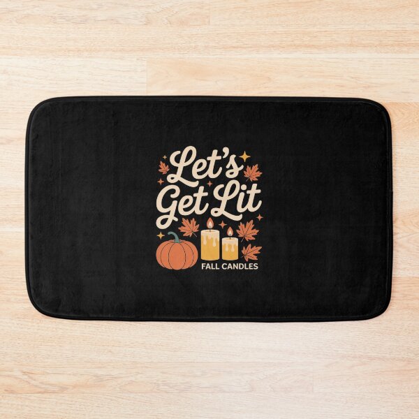 Item preview, Let's Get Lit Fall Scented Candles Autumn Thanksgiving designed and sold by TechnicalSara.