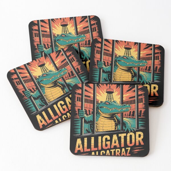Item preview, Funny Alligator Alcatraz, Florida Everglades Prison 5 designed and sold by MyzoToyota.