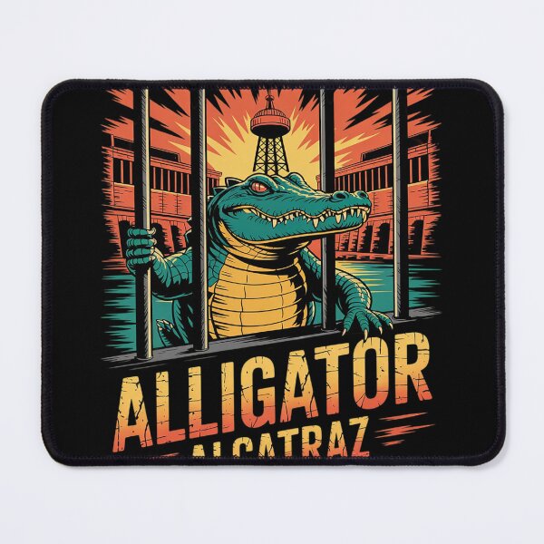 Item preview, Funny Alligator Alcatraz, Florida Everglades Prison 5 designed and sold by MyzoToyota.