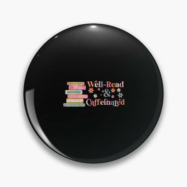 Item preview, Well-Read Caffeinated designed and sold by MaudeGloria.