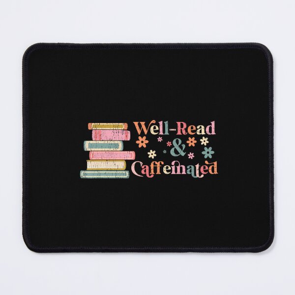 Item preview, Well-Read Caffeinated designed and sold by MaudeGloria.