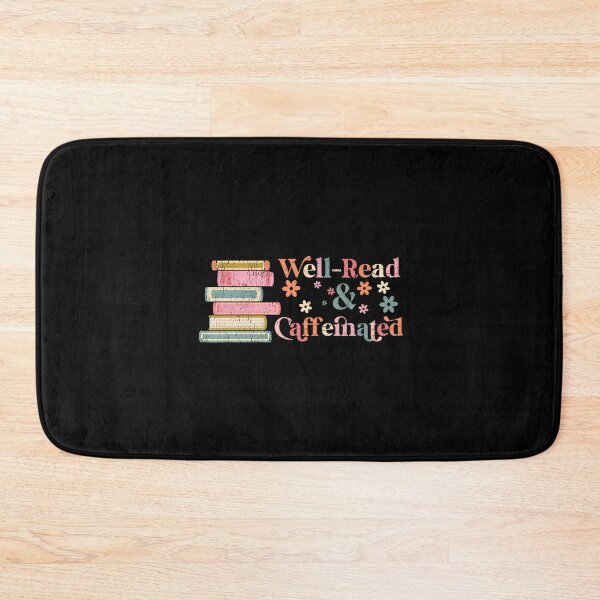Item preview, Well-Read Caffeinated designed and sold by MaudeGloria.