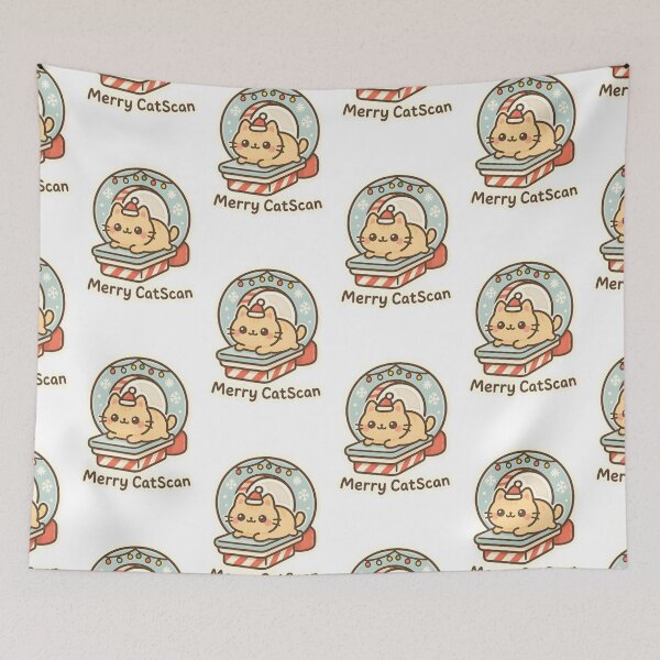 Item preview, Merry CatScan – Festive Feline CT Scanner designed and sold by Bettybee00.