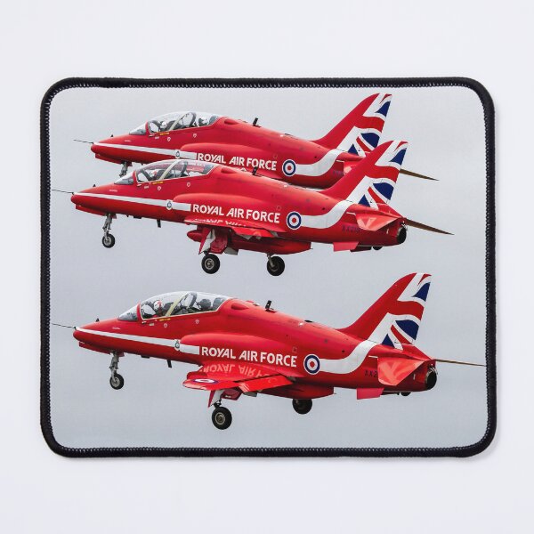 Item preview, Three of the Royal Airforce Red Arrows Display Team designed and sold by Ospreychild.