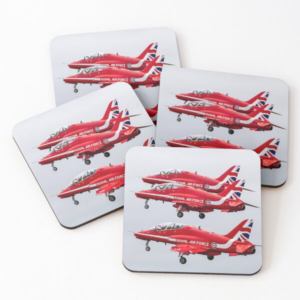 Item preview, Three of the Royal Airforce Red Arrows Display Team  designed and sold by Ospreychild.