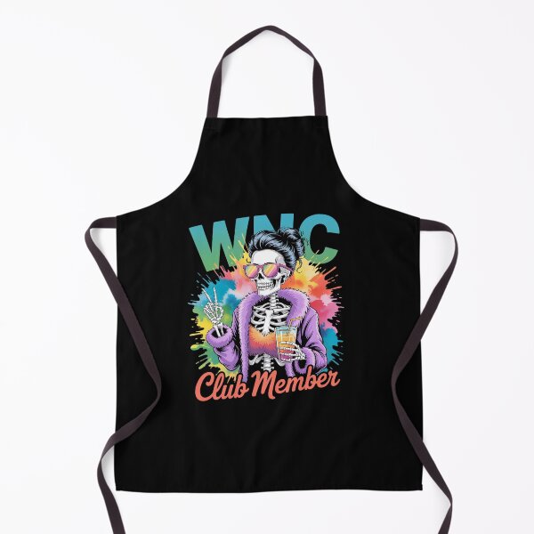 Item preview, Floral WDNC We Do Not Care Club Skeleton Girl designed and sold by IhanVaanMaArt.