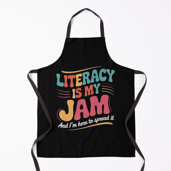 Item preview, Literacy Is My Jam And I'm Here To Spread Literacy Teacher 1 designed and sold by NailMolisa.