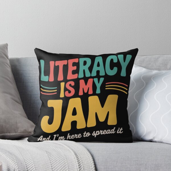 Item preview, Literacy Is My Jam And I'm Here To Spread Literacy Teacher 5  designed and sold by NailMolisa.