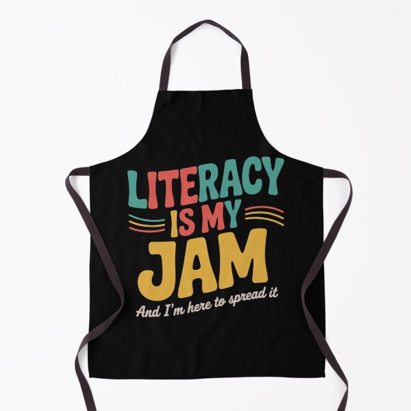 Item preview, Literacy Is My Jam And I'm Here To Spread Literacy Teacher 5 designed and sold by NailMolisa.