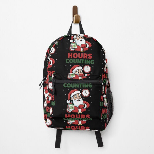 Item preview, Counting Hours Santa Christmas Countdown Design designed and sold by graphicnew.