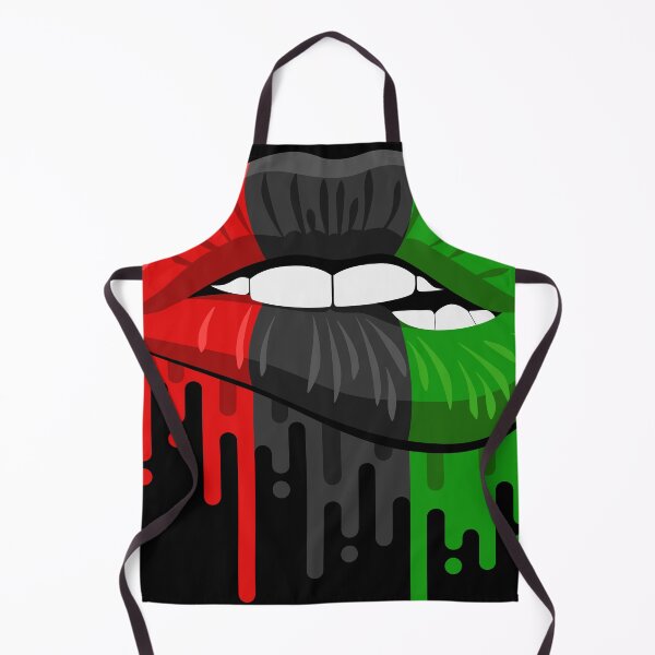 Item preview, African Flag Lips, Black History, American Juneteenth,Kwanzaa Decor designed and sold by GoldenSunsetBloom.