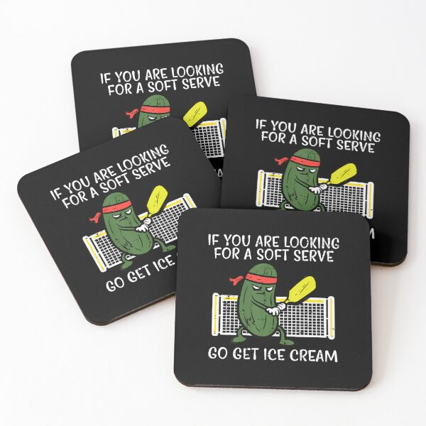 Item preview, Pickleball Looking For Soft Serve Ice Cream designed and sold by GeorgeneCharlo.