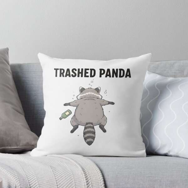 Item preview, Trashed Panda Funny Animal Party Animal Drinking Panda designed and sold by AurelieGerhold.