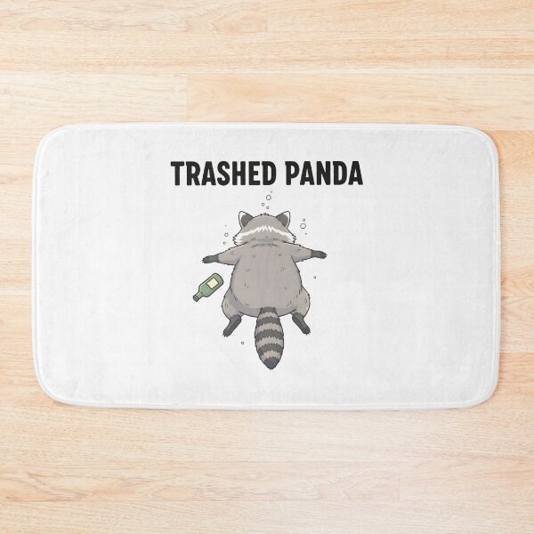 Item preview, Trashed Panda Funny Animal Party Animal Drinking Panda designed and sold by AurelieGerhold.