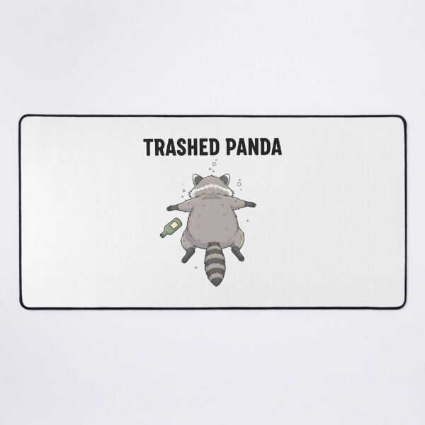 Item preview, Trashed Panda Funny Animal Party Animal Drinking Panda designed and sold by AurelieGerhold.