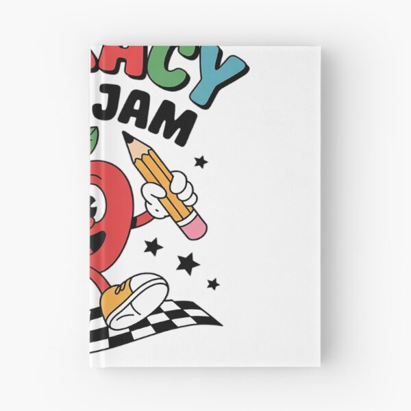 Item preview, Literacy Is My Jam Literacy Teacher Reading interventionist 5  designed and sold by NailMolisa.