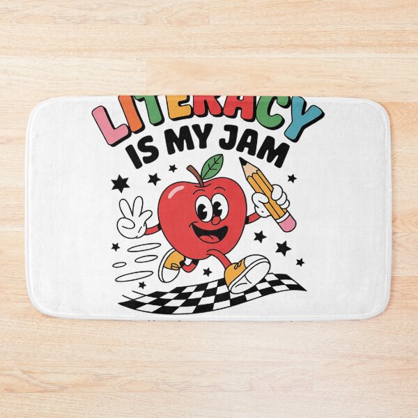Item preview, Literacy Is My Jam Literacy Teacher Reading interventionist 5  designed and sold by NailMolisa.
