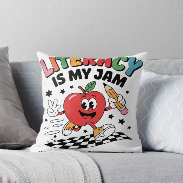 Item preview, Literacy Is My Jam Literacy Teacher Reading interventionist 5  designed and sold by NailMolisa.