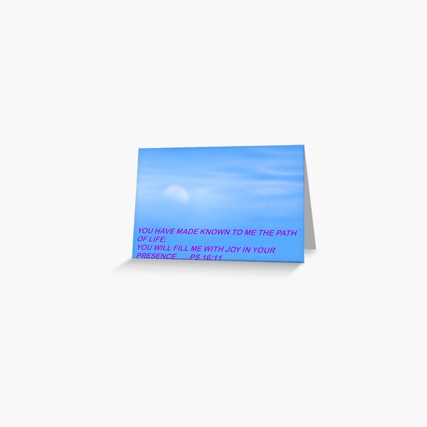 'JOY' Greeting Card