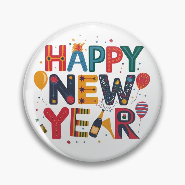 Item preview, Happy New Year 2026 – Festive Celebration Collection designed and sold by MAZDZINE.