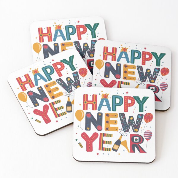 Item preview, Happy New Year 2026 – Festive Celebration Collection designed and sold by MAZDZINE.