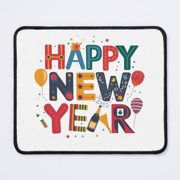 Item preview, Happy New Year 2026 – Festive Celebration Collection designed and sold by MAZDZINE.